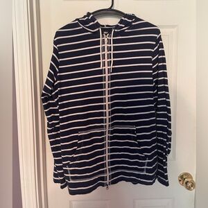 Nike Striped Zip Hoodie